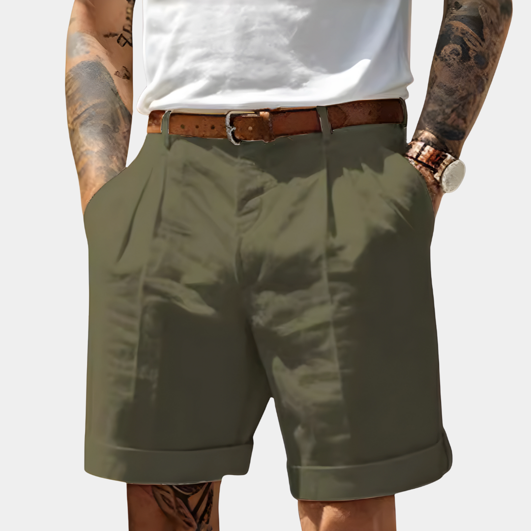 LOUIS & MARGOT | BERMUDAS ÉLÉGANTS EN COTON RESPIRANT