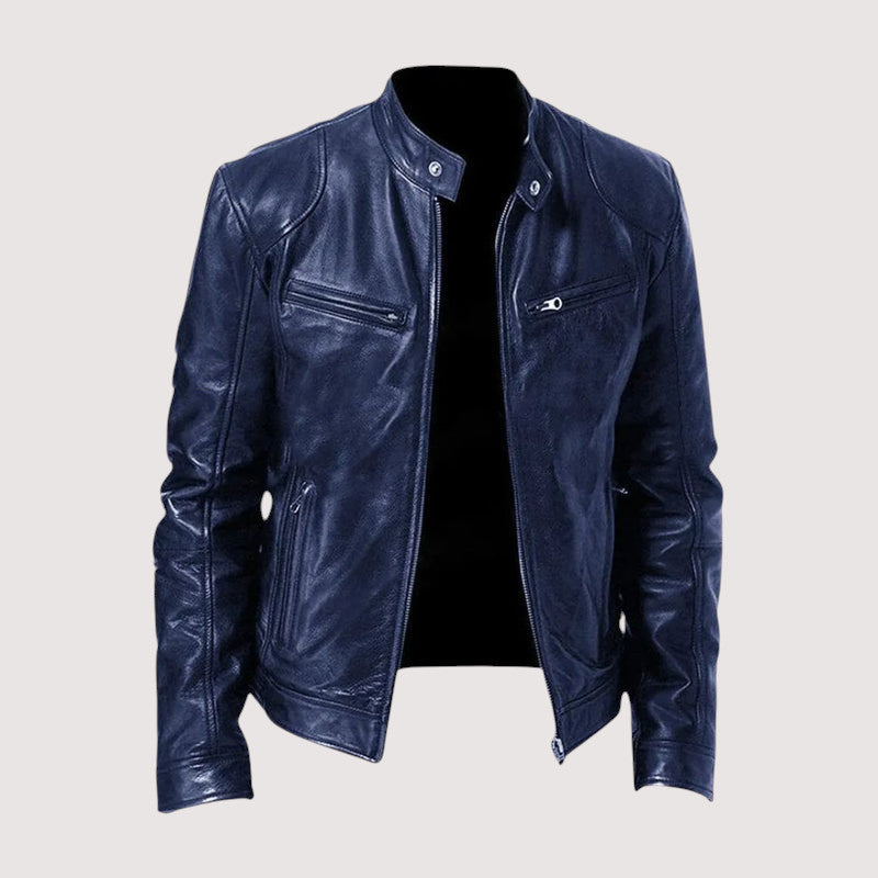 LOUIS & MARGOT | VESTE EN CUIR HAUT DE GAMME ÉLÉGANTE POUR HOMME