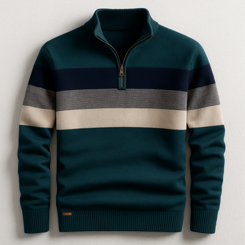 LOUIS & MARGOT | PULLOVER AVEC ZIP POUR HOMME