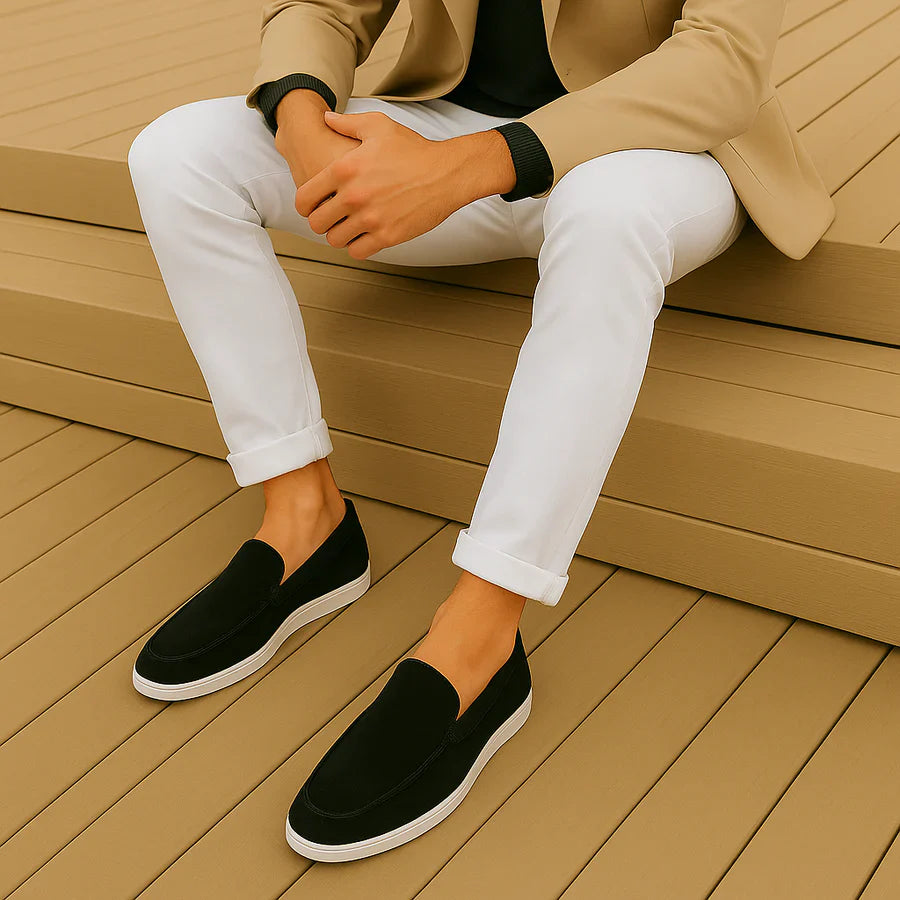 Mocassins en daim décontractés