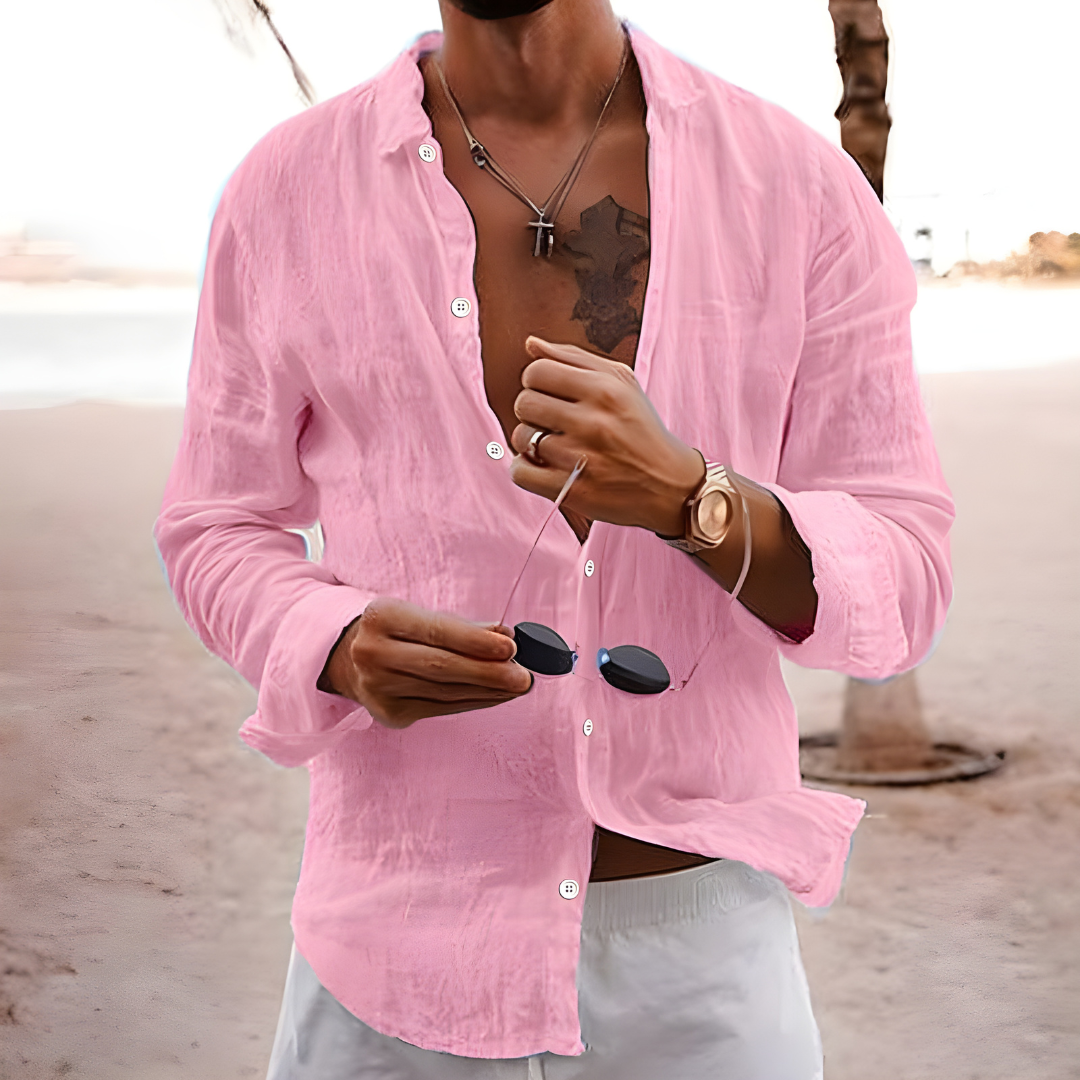 CHEMISE D'ÉTÉ EN COTON NATUREL
