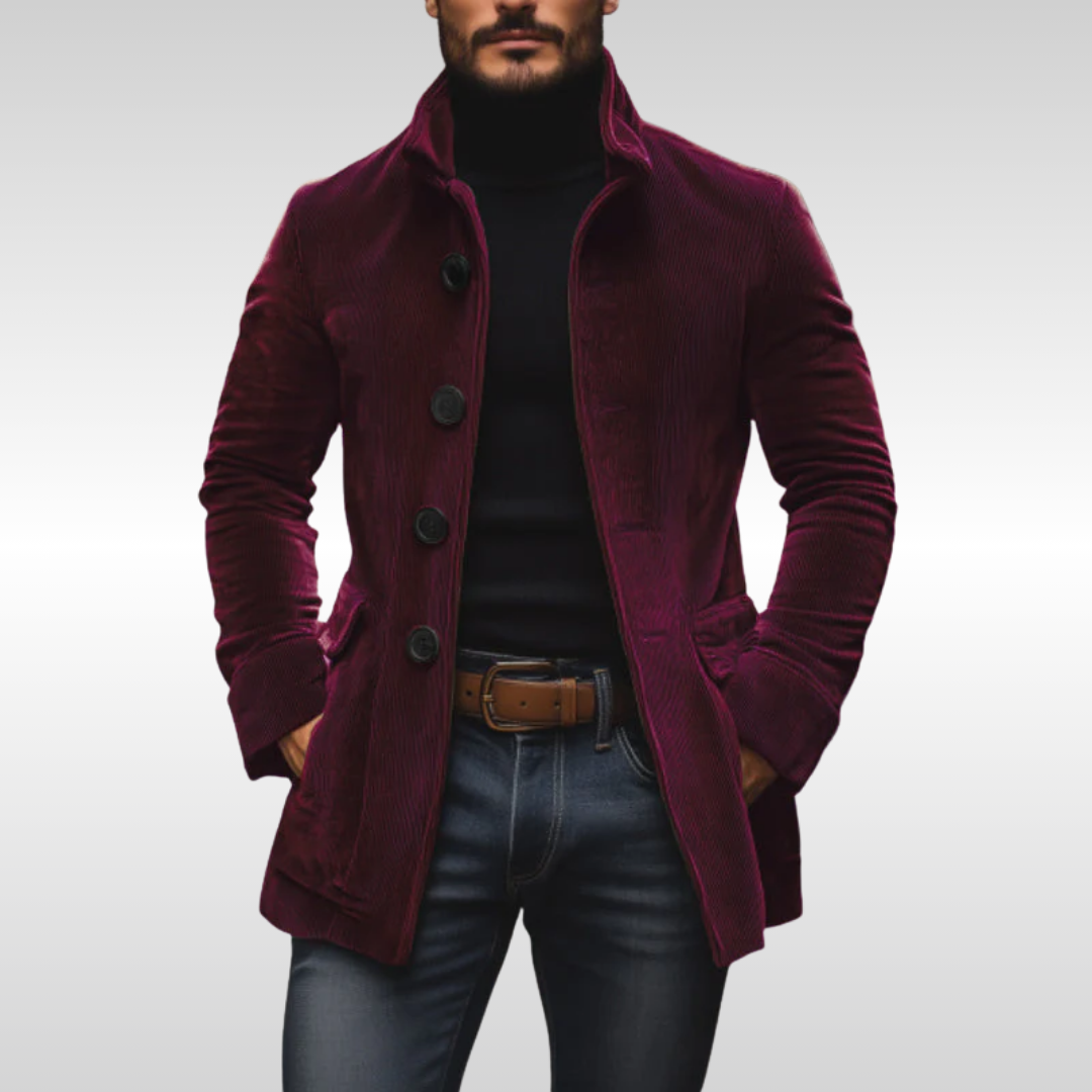 LOUIS & MARGOT | VESTE EN COTON CORDÉE POUR HOMME