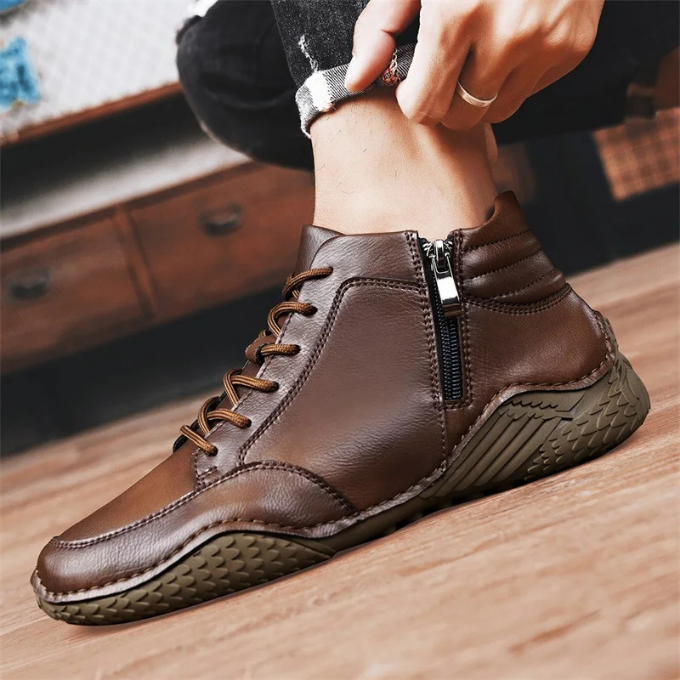 LOUIS & MARGOT | BOTTES EN CUIR ROBUSTES POUR HOMMES