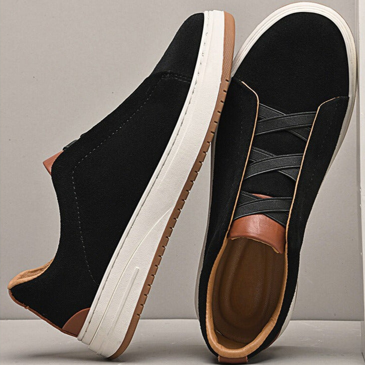 LOUIS & MARGOT | CHAUSSURES SLIP-ON EN DAIM POUR HOMME