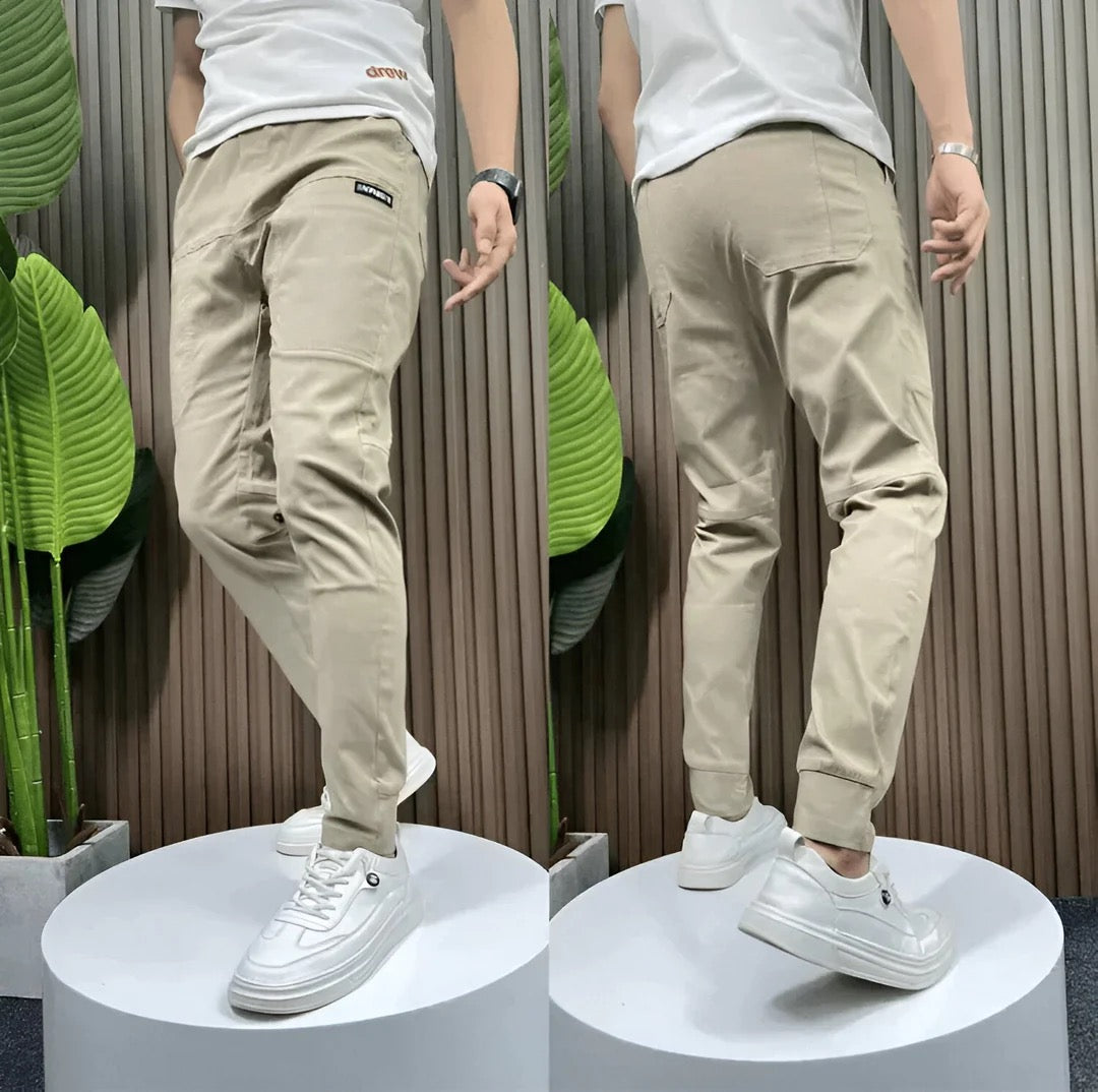 LOUIS & MARGOT | PANTALON CARGO ÉLASTIQUE POUR HOMME PREMIUM