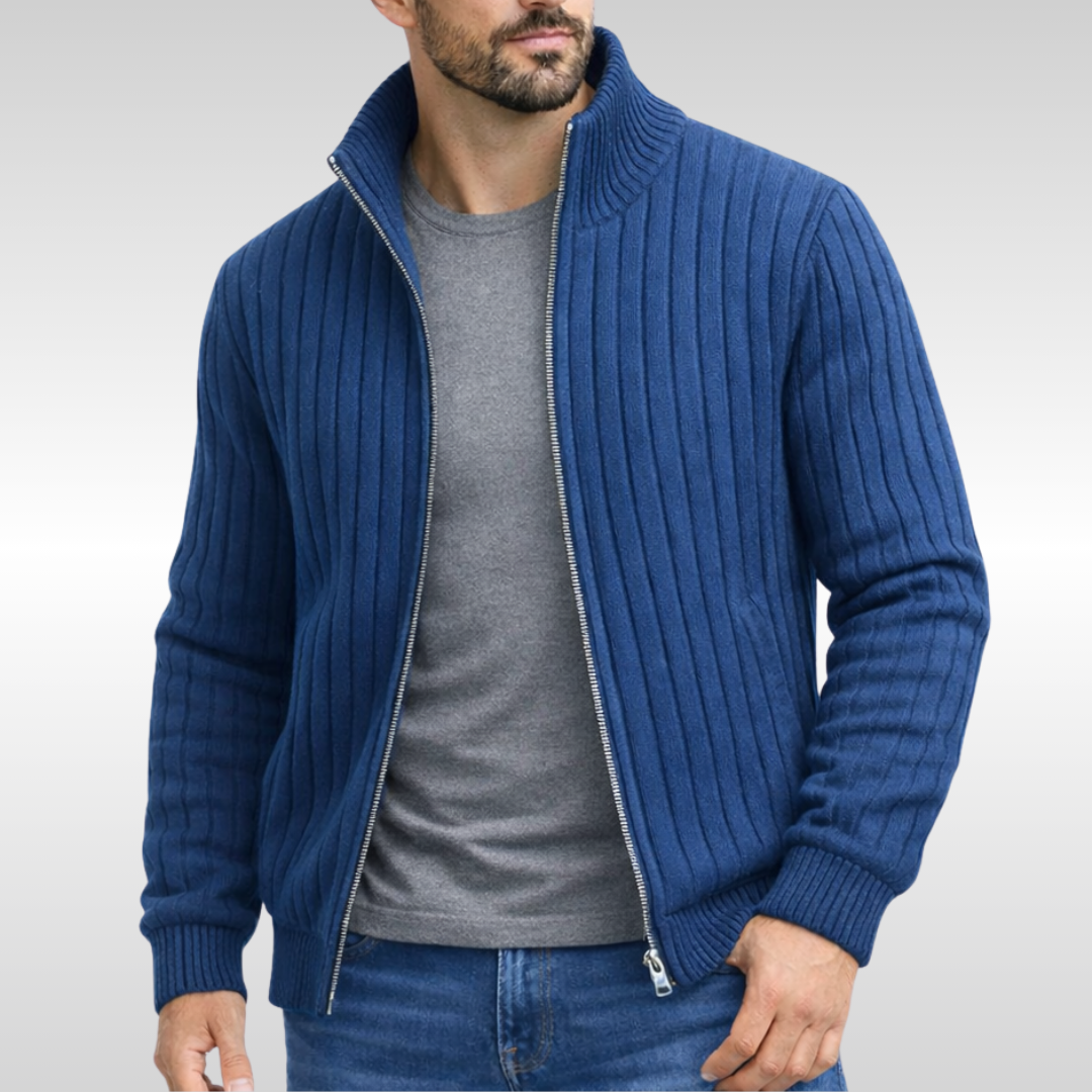 LOUIS & MARGOT | GILET ZIPPÉ ÉLÉGANT CLASSIQUE
