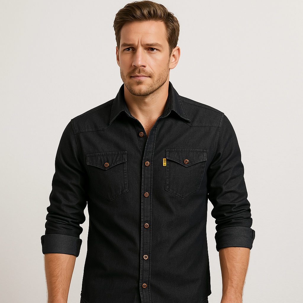 LOUIS & MARGOT | CHEMISE EN DENIM SLIM