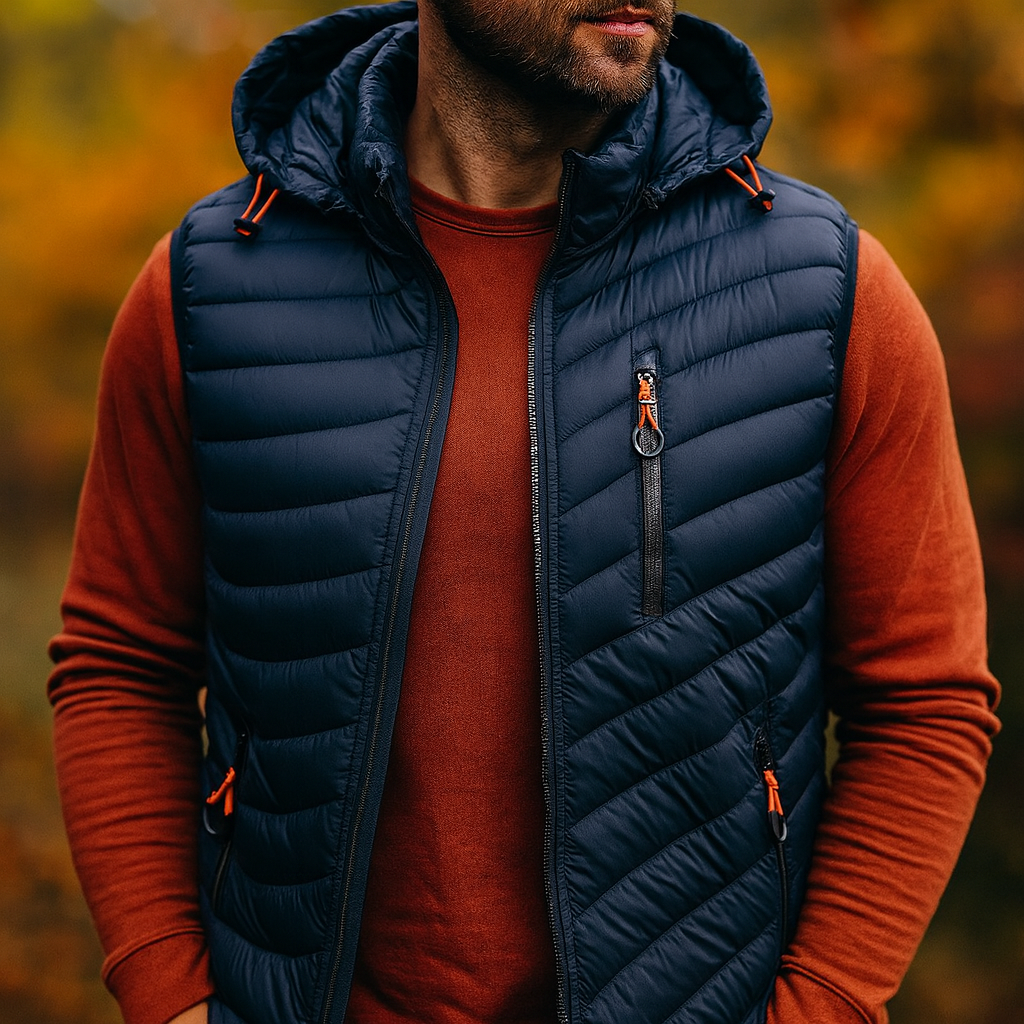 LOUIS & MARGOT | GILET ÉLÉGANT REMBOURRÉ POUR HOMME