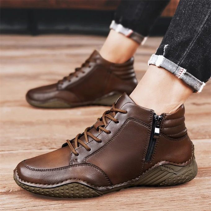 LOUIS & MARGOT | BOTTES EN CUIR ROBUSTES POUR HOMMES