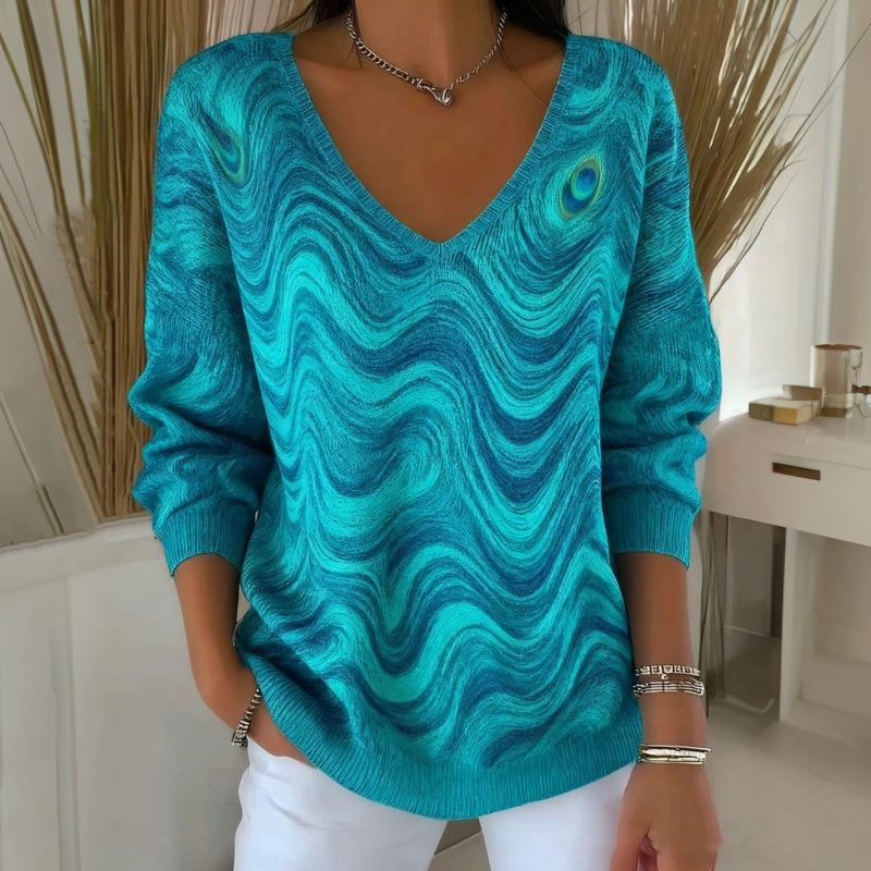 Evéline™ | Pull Col V Élancé