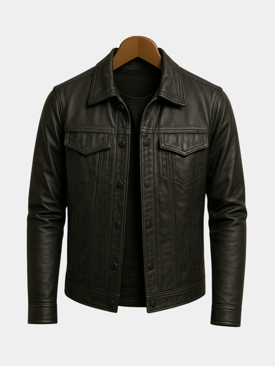 LOUIS & MARGOT | VESTE EN CUIR RIDER