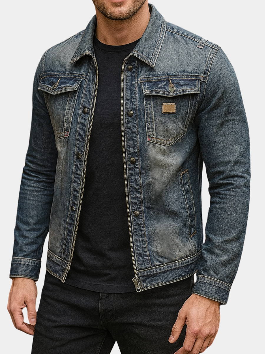 LOUIS & MARGOT | VESTE EN DENIM ÉLÉGANTE