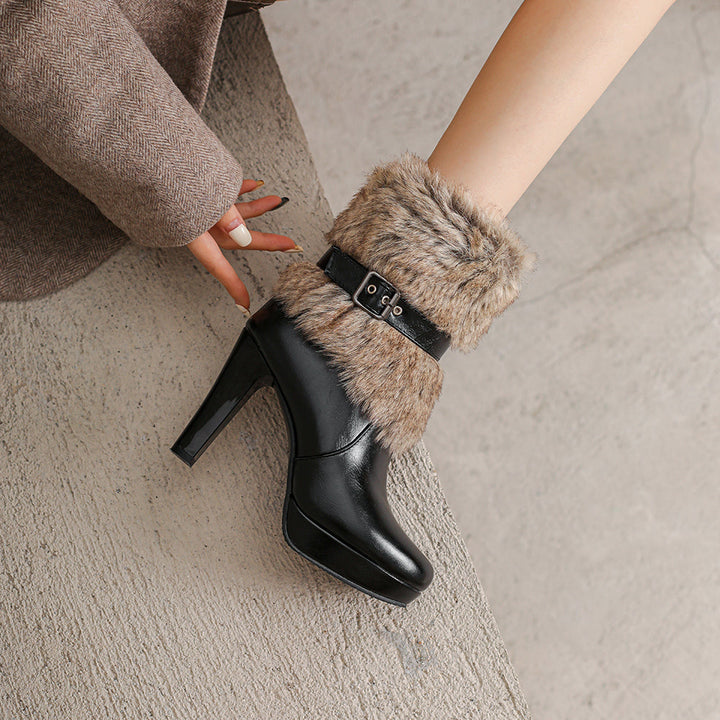 MAEVEN™ | Estelle Fur Boots
