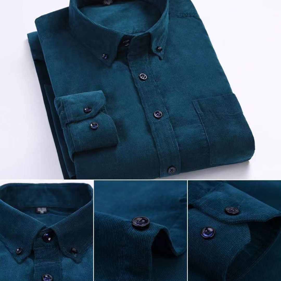 LOUIS & MARGOT | CHEMISE EN VELOURS CÔTELÉ POUR HOMME