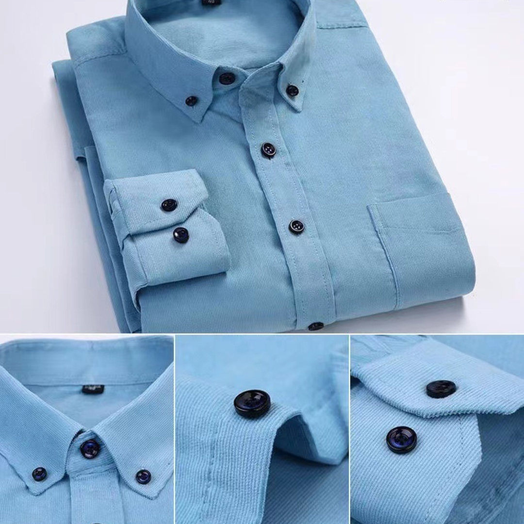 LOUIS & MARGOT | CHEMISE EN VELOURS CÔTELÉ POUR HOMME