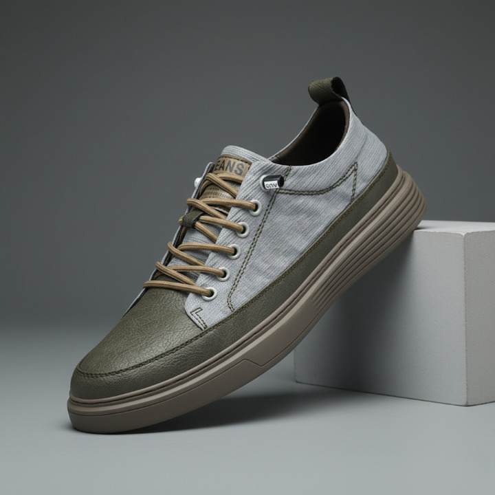 LOUIS & MARGOT | BASKETS EN CUIR POUR HOMME