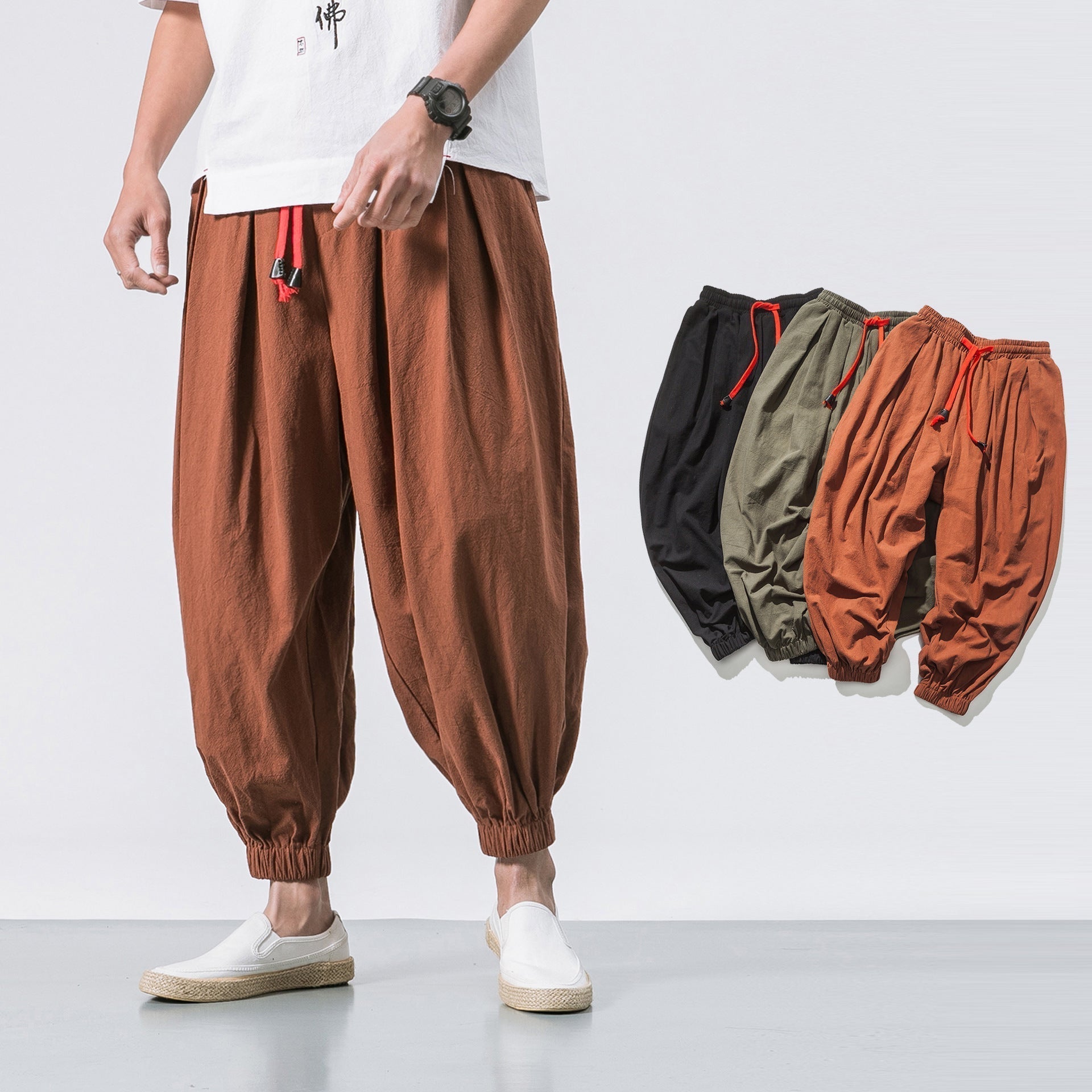LOUIS & MARGOT | PANTALONS OVERSIZE EN COTON