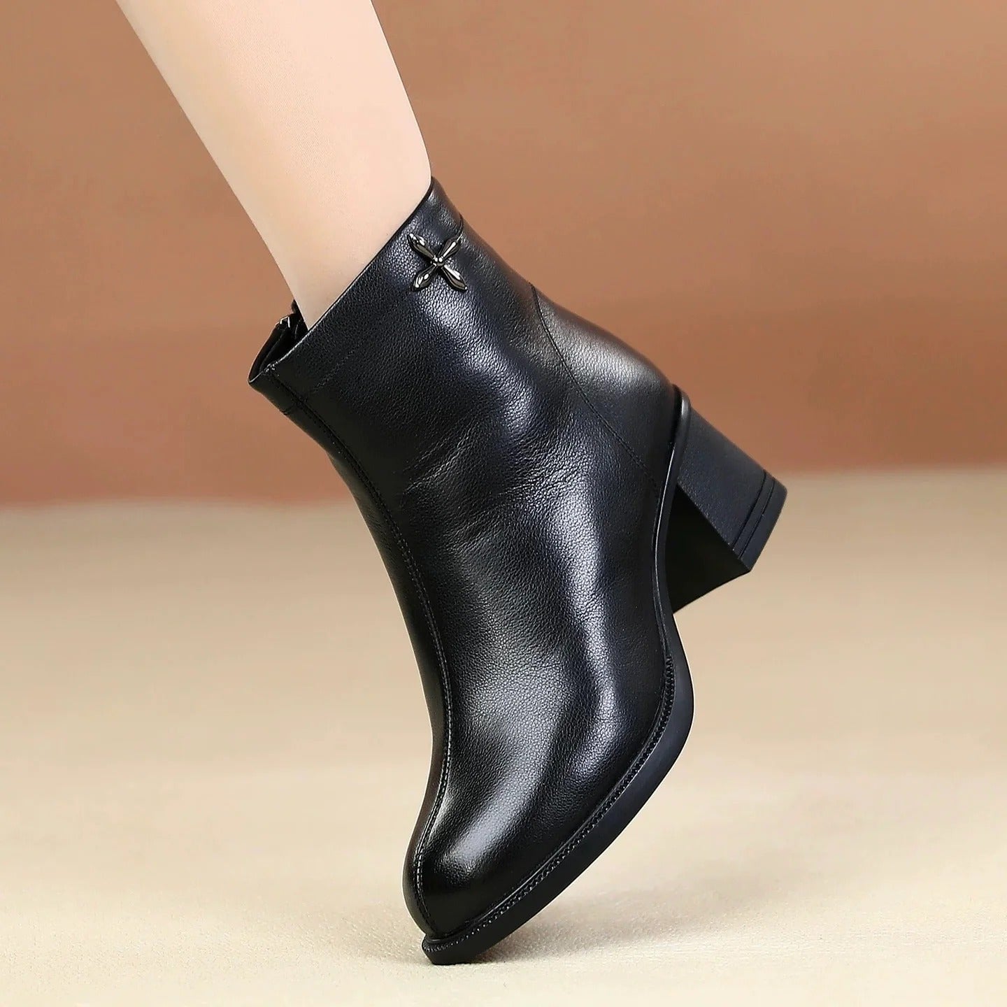 Estefania® - Bottes Orthopédiques en Cuir⏐Édition Premium