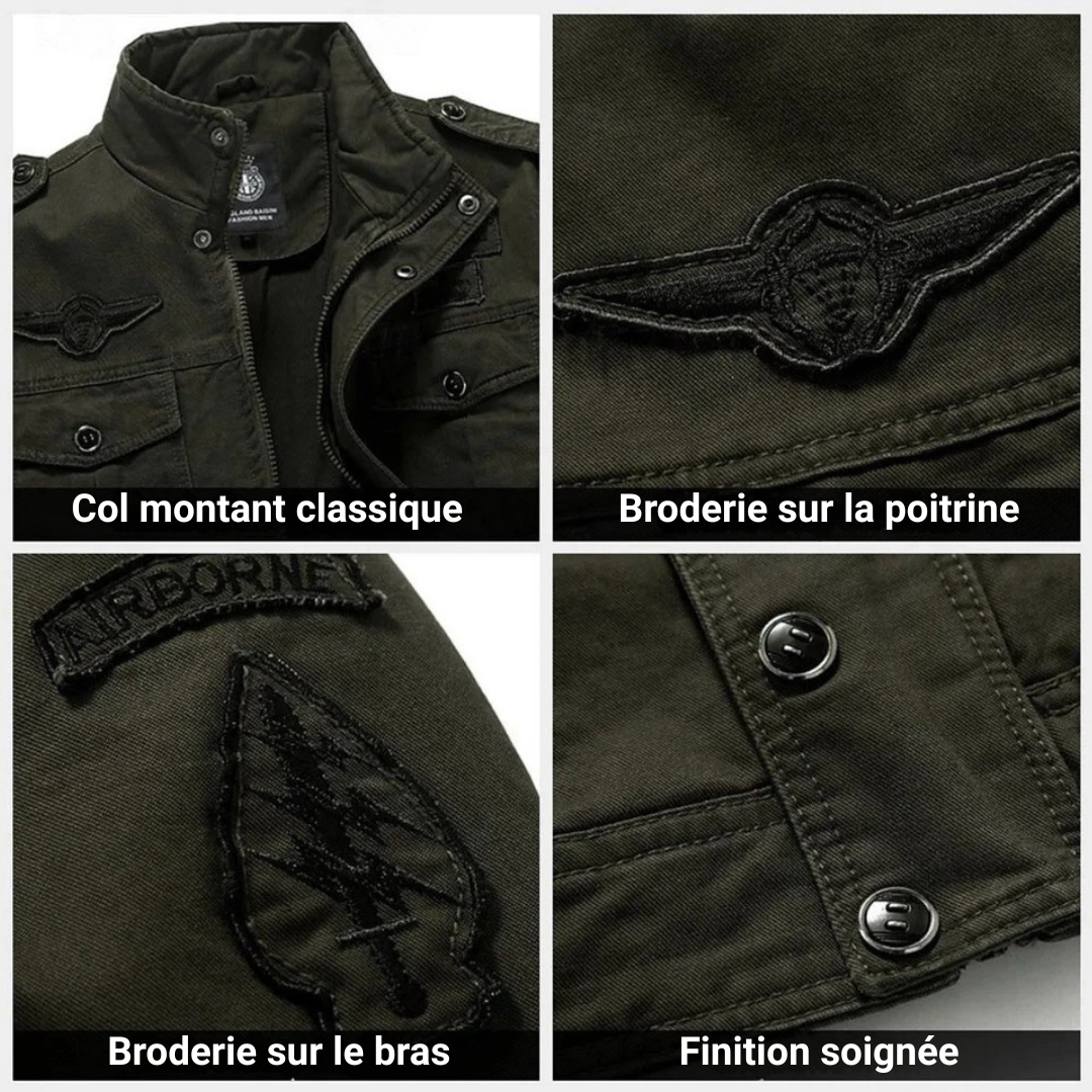 LOUIS & MARGOT | VESTE MILITAIRE POUR HOMME