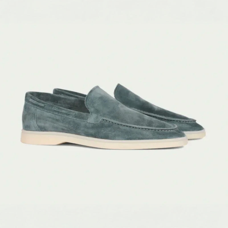 Loafers en suède premium
