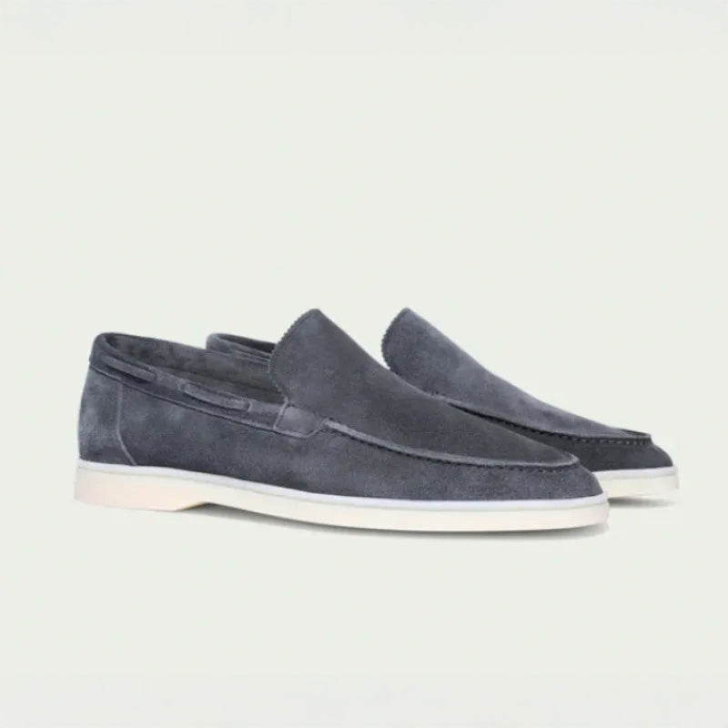 Loafers en suède premium