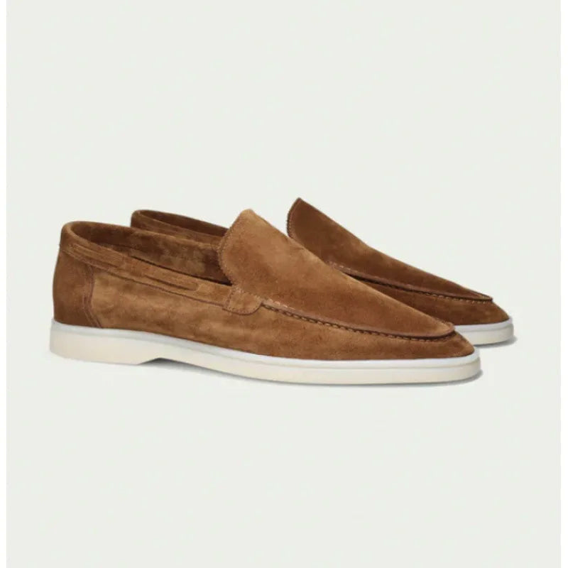Loafers en suède premium