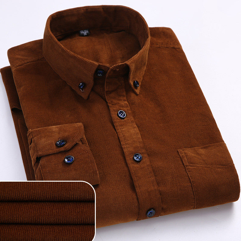 LOUIS & MARGOT | CHEMISE EN VELOURS CÔTELÉ POUR HOMME