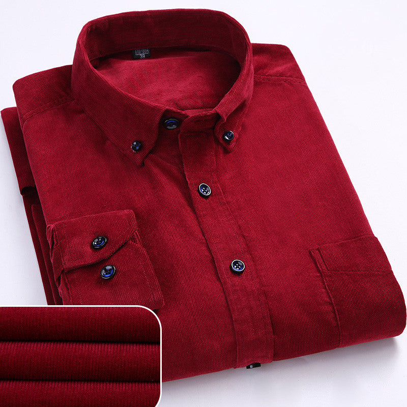 LOUIS & MARGOT | CHEMISE EN VELOURS CÔTELÉ POUR HOMME