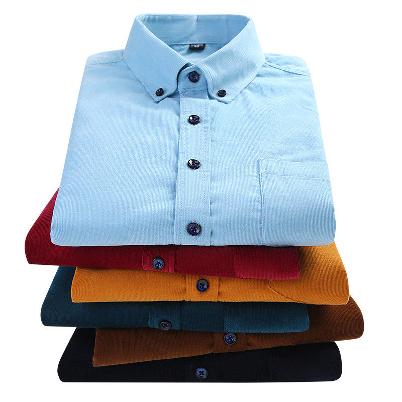 LOUIS & MARGOT | CHEMISE EN VELOURS CÔTELÉ POUR HOMME