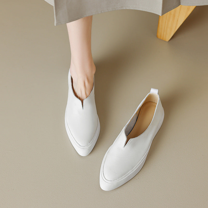 MAEVEN™ | Carmen Leather Shoes