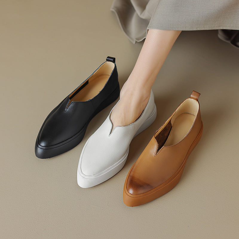 MAEVEN™ | Carmen Leather Shoes