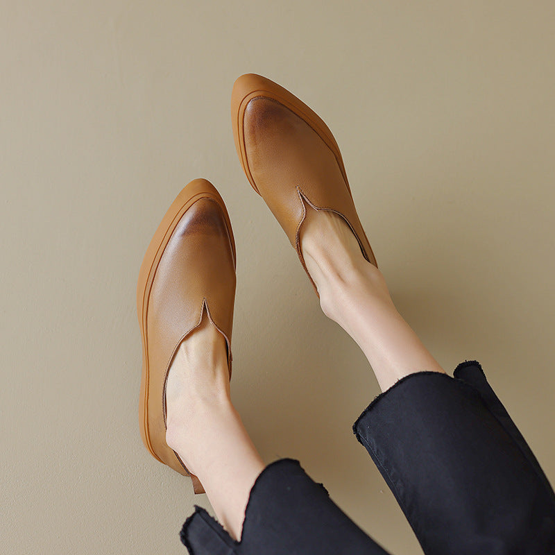 MAEVEN™ | Carmen Leather Shoes