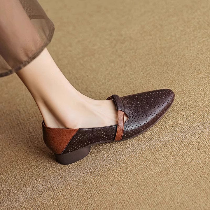 MAEVEN™ | Juliet Leather Flats