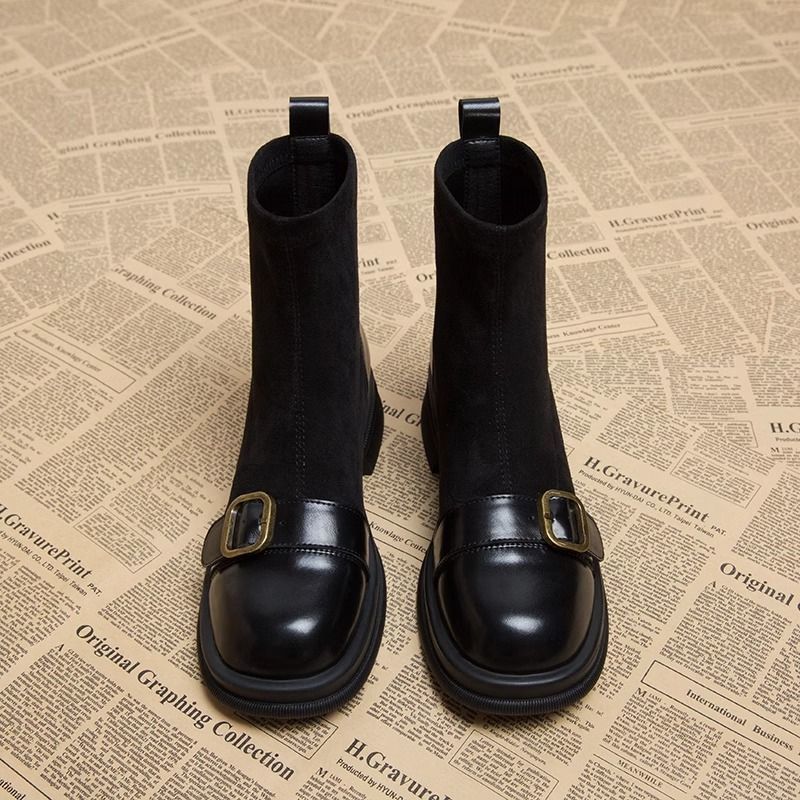 MAEVEN™ | Scarlet Suede Boots