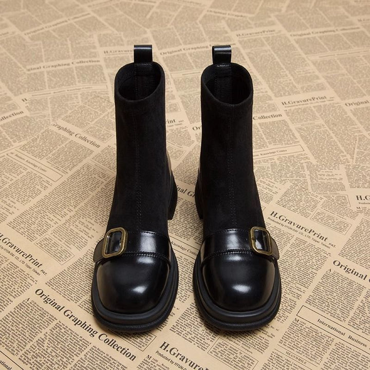 MAEVEN™ | Scarlet Suede Boots