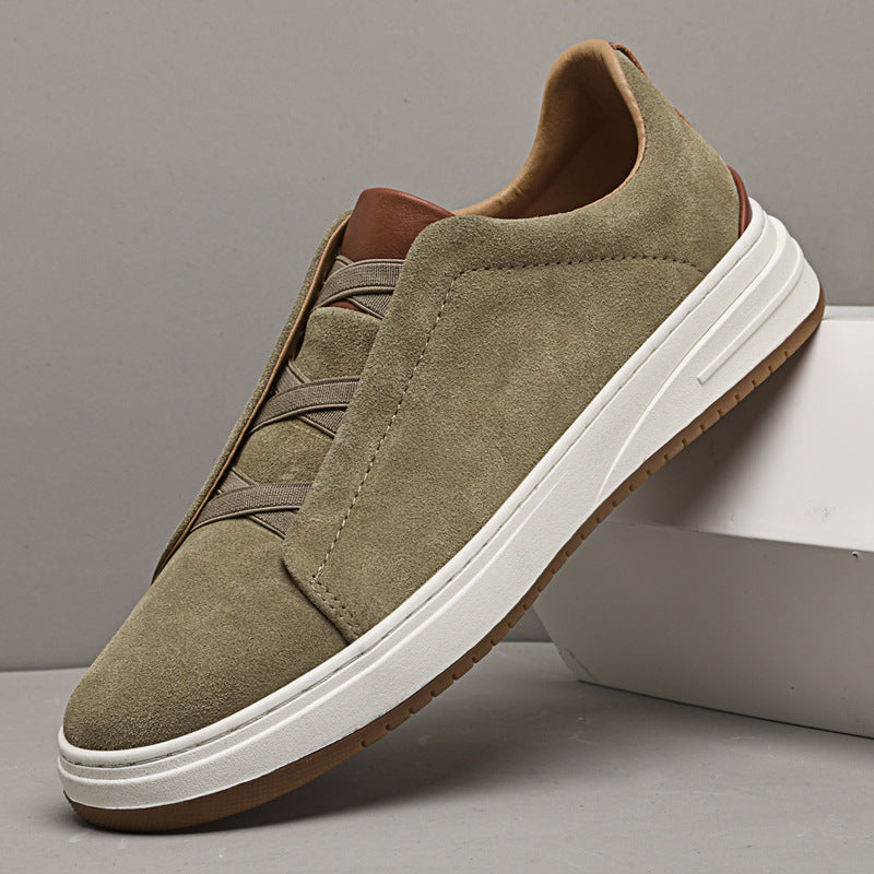 LOUIS & MARGOT | CHAUSSURES SANS LACETS EN DAIM POUR HOMME