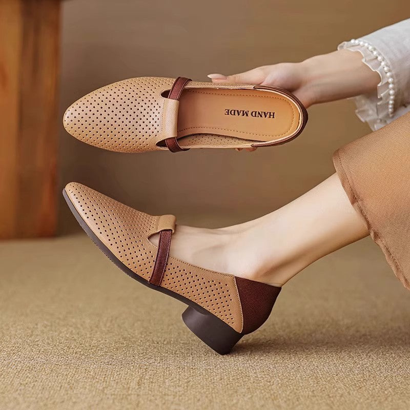 MAEVEN™ | Juliet Leather Flats