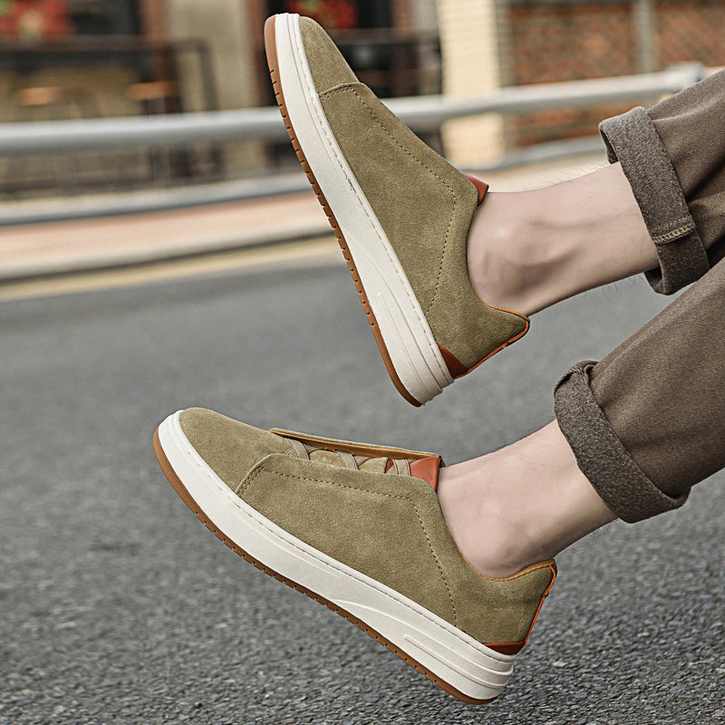 LOUIS & MARGOT | CHAUSSURES SLIP-ON EN DAIM POUR HOMME