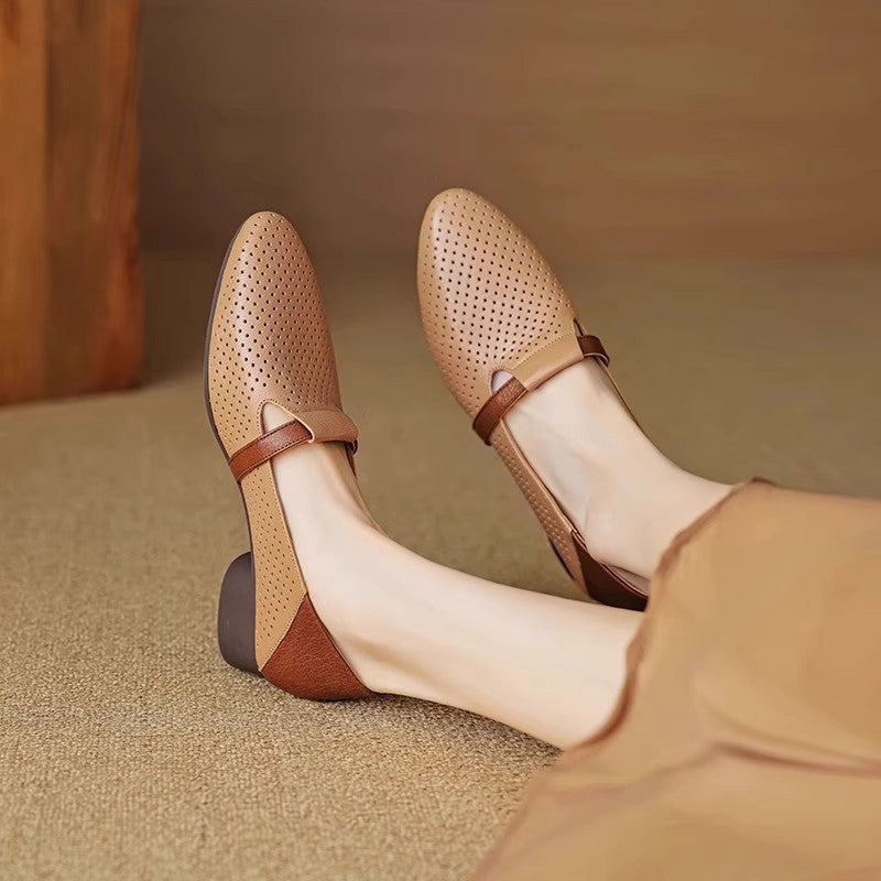 MAEVEN™ | Juliet Leather Flats