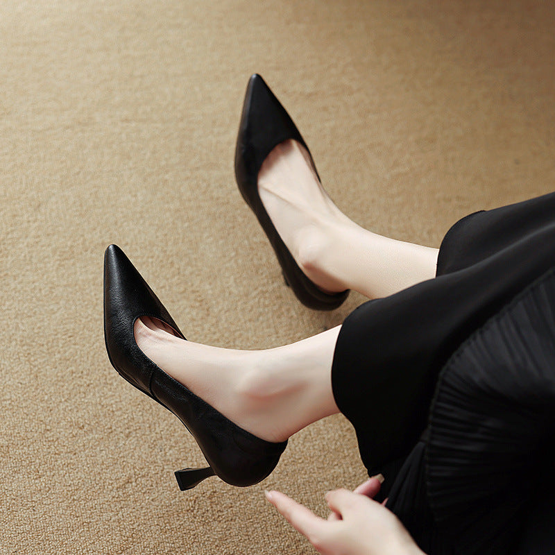 MAEVEN™ | Hope Leather Heels