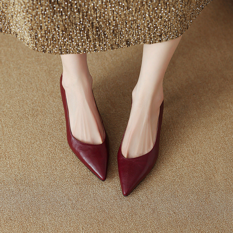 MAEVEN™ | Hope Leather Heels