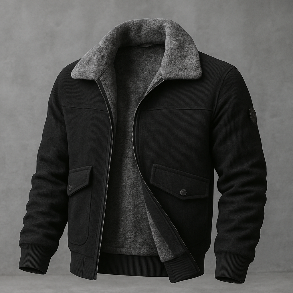 LOUIS & MARGOT | VESTE POUR HOMME AVEC FAUSSE FOURRURE