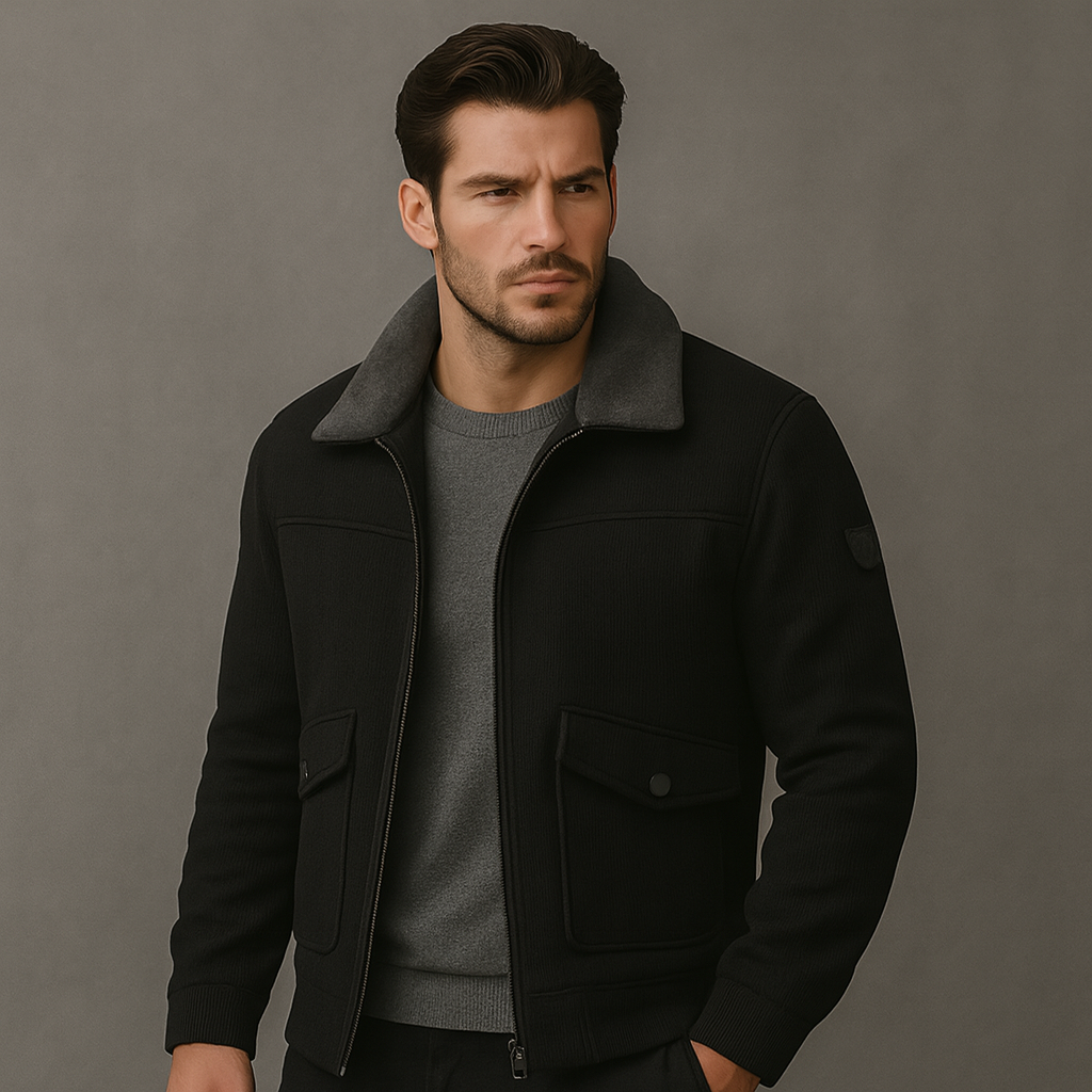 LOUIS & MARGOT | VESTE POUR HOMME AVEC FAUSSE FOURRURE