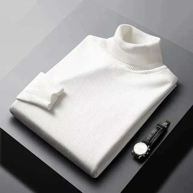 LOUIS & MARGOT | PULL COL ROULÉ À MANCHES LONGUES POUR HOMME