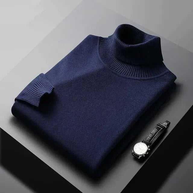 LOUIS & MARGOT | PULL EN MAILLE À COL ROULÉ POUR HOMME