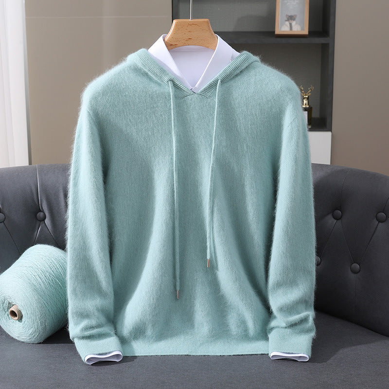 LOUIS & MARGOT | SWEAT À CAPUCHE EN LAINE MÉLANGÉE POUR HOMME