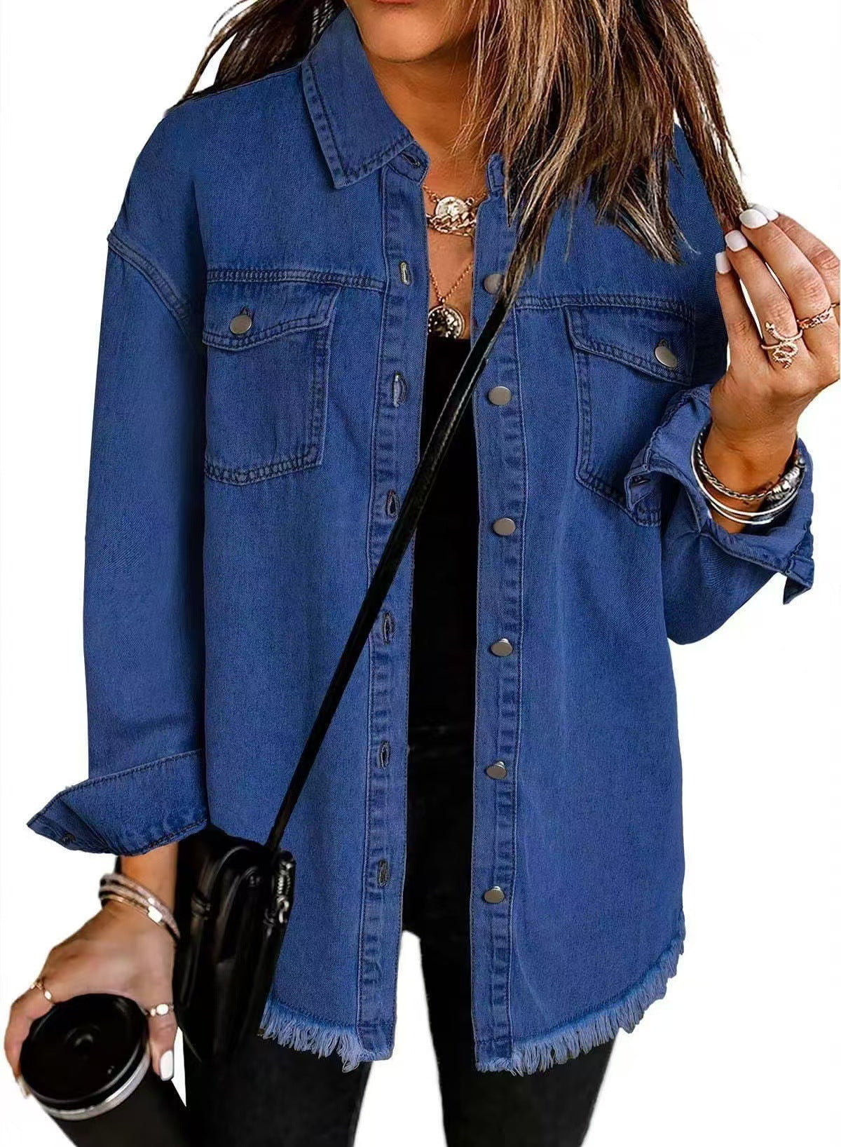 Brea | Veste en Jean Intemporelle pour un Port Quotidien