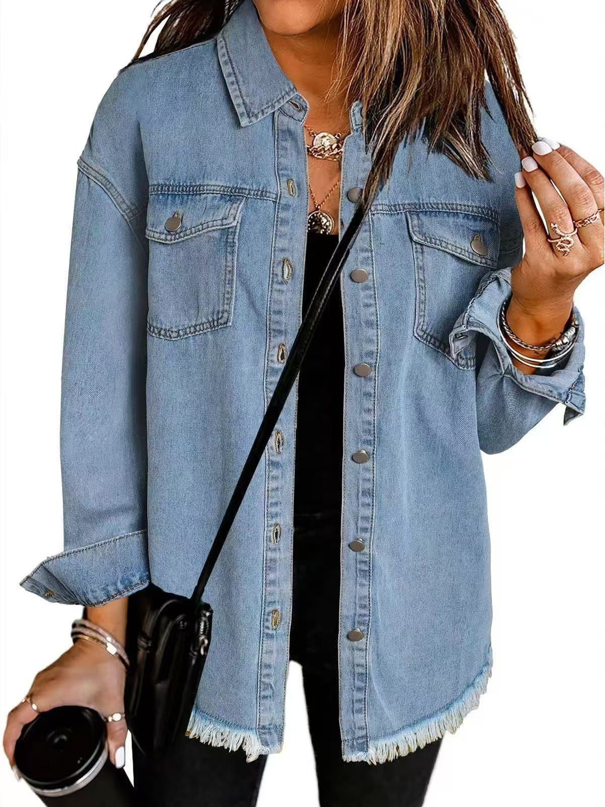 Brea | Veste en Jean Intemporelle pour un Port Quotidien