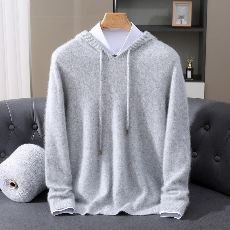 LOUIS & MARGOT | SWEAT À CAPUCHE EN LAINE MÉLANGÉE POUR HOMME