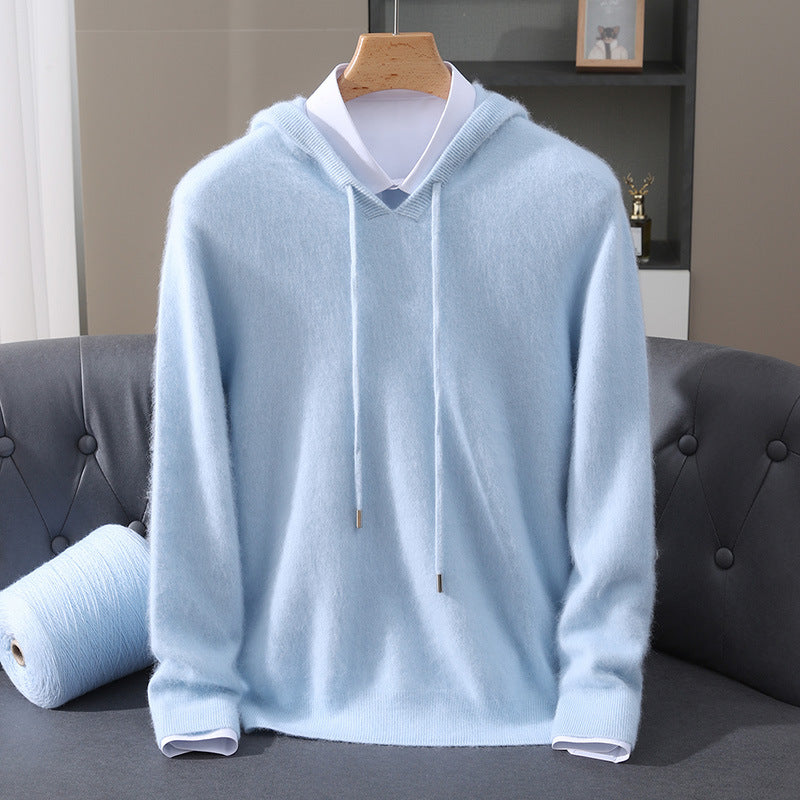 LOUIS & MARGOT | SWEAT À CAPUCHE EN LAINE MÉLANGÉE POUR HOMME